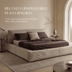 Relaxed Upholstered Platform Bed - Image 2