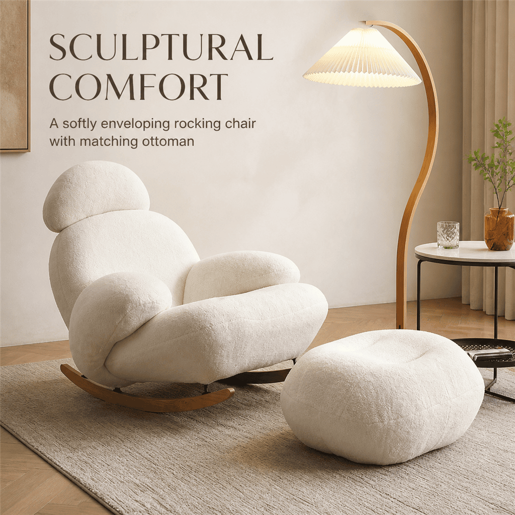 01-sculptural-comfort-plush-rocking-lounge-chair-and-ottoman-set