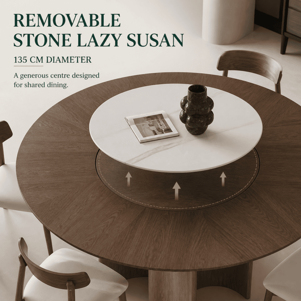 04-black-walnut-round-dining-table-removable-stone-lazy-susan-detail