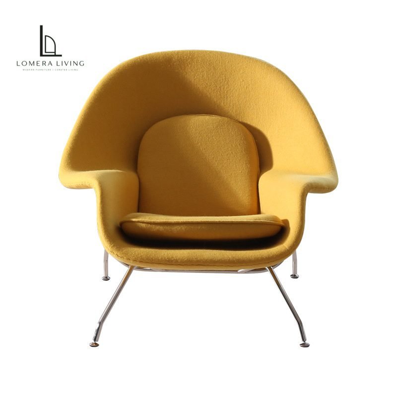 O1CN01JKVRw02BplAtnCfE3_!!1008038388-0-cib Custom Bouclé Lounge Chair and Ottoman Set - Image 1