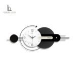 Sculptural Geometric Wall Clock