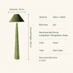 Sculptural Tapered Floor Lamp - Image 2