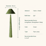 Sculptural Tapered Floor Lamp - Image 4