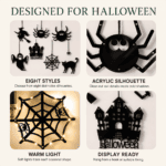 Lighted Halloween Hanging Decoration - Image 2