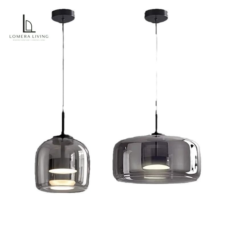 O1CN01Y1WAWM22HZ369VLQF_!!2206700517095-0-cib Modern Glass Pendant Light with Warm LED - Image 1